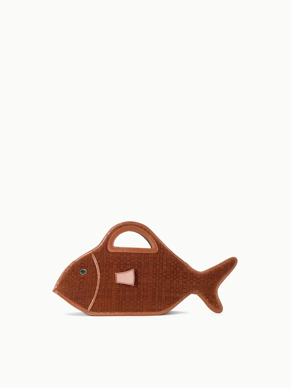 Staud Cleo Fish Bag in Tabac